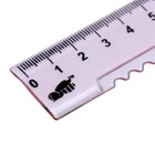 Линейка пластиковая Calligrata, 15 см, для первоклассника, МИКС - Фото 5