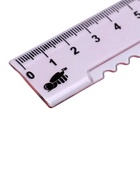 Линейка пластиковая Calligrata, 15 см, для первоклассника, МИКС - Фото 5