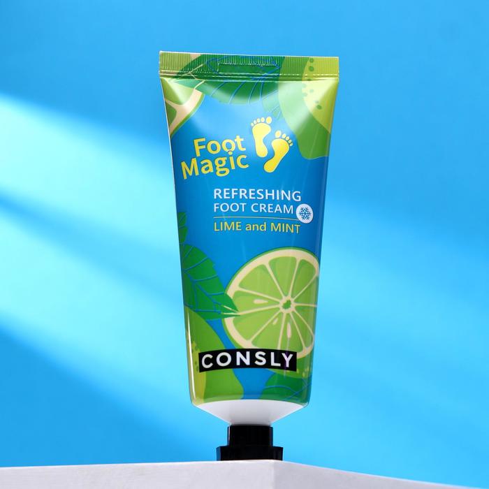 Освежающий крем для ног, 100мл, Consly 22019