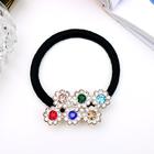 Резинка для волос "Аманда" маленькие ромашки - Фото 2