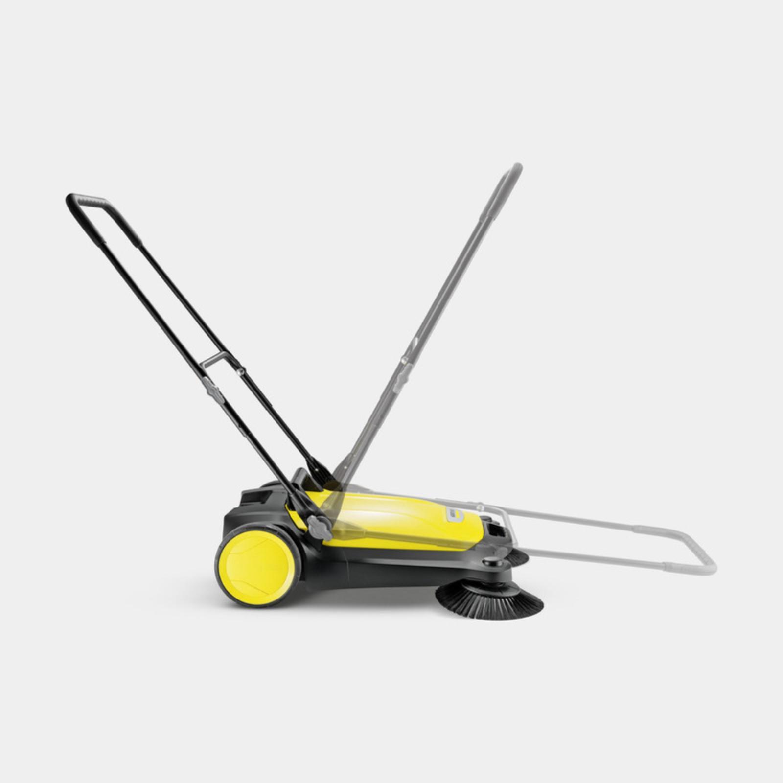 Подметальная машина Karcher S 4, 1800 м2/ч, 20 л, жёлто-чёрная (6880587) -  Купить по цене от 20 688.00 руб. | Интернет магазин SIMA-LAND.RU