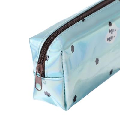 Пенал школьный Calligrata «Кот», на молнии, 1 отделение, голографический, с рисунком, МИКС