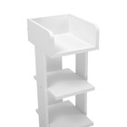 Стеллаж  Норд №1, 250х300х764, Белый - фото 21238682