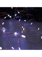 Гирлянда «Нить» 10 м роса, IP20, медная нить, 100 LED, свечение белое, 12 В - Фото 6