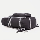 Рюкзак туристический, Taif, 100 л, отдел на шнурке, наружный карман, 2 боковые сетки, цвет серый - Фото 5