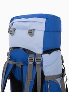 Рюкзак туристический Taif, 65 л, с поясным ремнём, с карманами, голубой/васильковый - Фото 5