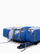 Рюкзак туристический Taif, 65 л, с поясным ремнём, с карманами, голубой/васильковый - Фото 8