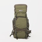 Рюкзак тактический туристический, Taif, 65 л, с карманами, оливковый - Фото 1