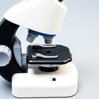 Микроскоп "Юный биолог" кратность до х1200, белый, подсветка - Фото 5