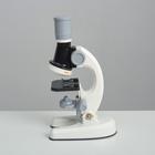 Микроскоп "Юный ботаник" кратность до х1200, белый, подсветка - Фото 4