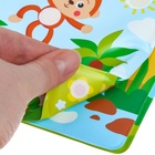 Книжка-игрушка для ванны «Рисуем пальчиками: зоопарк», Крошка Я - фото 9970897