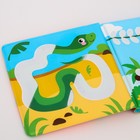 Книжка - игрушка для ванны «Рисуем пальчиками: зоопарк», водная раскраска, Крошка Я - Фото 6