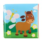 Книжка - раскраска для ванны «Рисуем пальчиками: животные фермы» - Фото 8