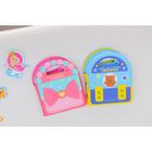 Книжка - игрушка для ванны Крошка Я «Сумочка», с пищалкой, от 4 мес., виды МИКС - Фото 6