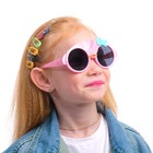 Очки солнцезащитные детские поляризационные, линза 4.4х4.5 см, ширина 13.5 см, дужка 13.5 см - фото 6402966