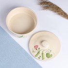 Набор для холодца Псковский гончар «Горох», 750 мл, керамика, кремовый - Фото 5