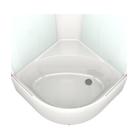 Душевая кабина DOMANI-Spa Delight 99, поддон 45 см, черные стенки, 90×90 см, тонированная - Фото 3