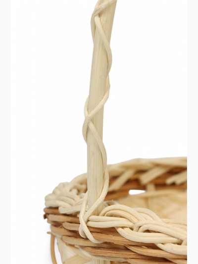 Набор корзин плетеных из 3-х :D20 H 8/27; D17 H 7 H 25; D13 H 6 H 21  см.(ротанг)