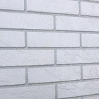 Стеновая панель ПВХ «Кирпич жемчужный», 485×960 мм, цвет белый/cерый 6827118 - фото 14129780