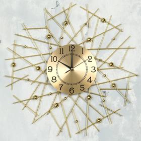 Часы настенные, серия: Ажур, "Тези", d=22 см, 60 х 60 см