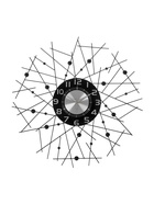 Часы настенные интерьерные «Тези», серия: Ажур, бесшумные, плавный ход, d=60 см, циферблат d=22 см, от батарейки 1хАА - Фото 3