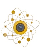 Часы настенные, серия: Ажур, «Носталия», d=60 см, циферблат d=22 см - Фото 6