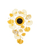 Часы настенные интерьерные «Дилия», серия: Ажур, бесшумные, плавный ход, 59×83 см, d=22 см, от батарейки 1×АА - Фото 6