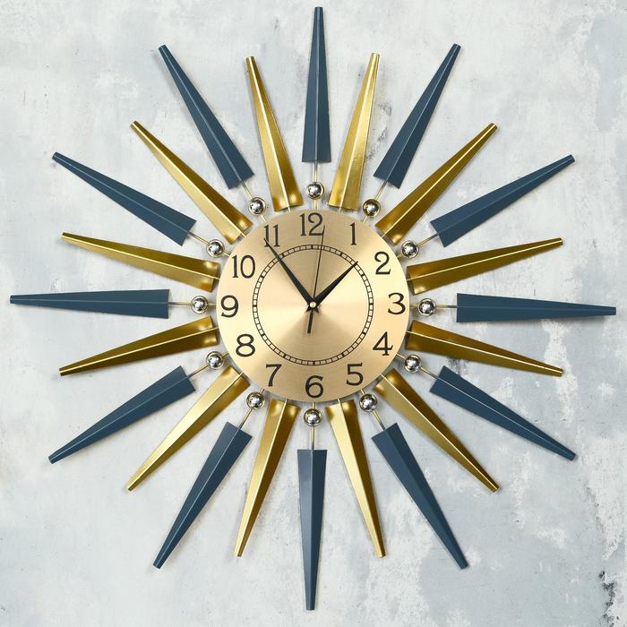 Часы настенные, серия: Ажур, "Азали", 70 х 70 см, d-22 см, - Фото 1