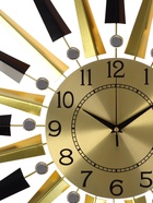 Часы настенные интерьерные «Азали», серия: Ажур, дискретный ход, 70×70 см, циферблат d=22 см, от батарейки 1×АА - Фото 5