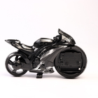 Часы - будильник настольные «Мотоцикл», дискретный ход, d-6.5 см, 21.5×12.5 см, 3ААА - Фото 2