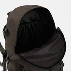 Рюкзак туристический, Taif, 65 л, отдел на молнии, 3 наружных кармана, цвет оливковый - Фото 9