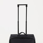 Пилот кейс 16", «Сакси», отдел на молнии, наружный карман, «Сакси», цвет чёрный - фото 24475001