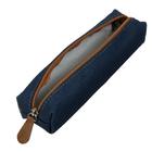 Пенал школьный "Джинс" на молнии, МИКС - фото 25387643