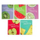 Тетрадь 96 листов в клетку FRESH & FRUITY, обложка мелованный картон, гибридный УФ-лак, блок офсет, МИКС - фото 115958250