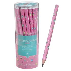 Карандаш чернографитный 3,5 мм Happy Graphix Jumbo My sweet 