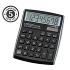 Калькулятор настольный Citizen "CDC-80BKWB", 8-разрядный, 109 х 135 х 25 мм, двойное питание, черный - фото 5790402