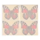 Приманка декоративная от мух "КАРАКУРТ СУПЕР", пакет, 4 наклейки (бабочка павлиний глаз) - фото 84633