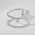 Кольцо "Эмоции" классика, цвет белый в серебре, размер 20 - фото 24496603