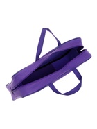 Папка с ручками А4, 360 х 270 х 80 мм, текстильная, внутренний карман, фиолетовый 1Ш48 - Фото 3