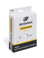Набор мячей для настольного тенниса Championship 2**, набор 12 шт., ABS, белый 5418098