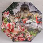 Зонт автоматический «Города и цветы», 3 сложения, 8 спиц, R = 50 см, цвет МИКС - Фото 10