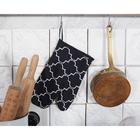 Варежка-прихватка "Этель" Марокко 20х27см,100% хлопок репс, ватин 250г/м2 - Фото 6