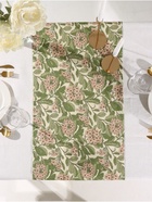 Дорожка на стол «Этель» Spring garden 40×149 см, 100% хлопок, саржа 190 г/м², зелёная/розовая - Фото 4