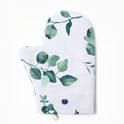 Варежка - прихватка «Этель. Эвкалипт», 20×27 см, 100% хлопок, саржа 190 г/м² - Фото 2