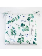 Подушка на стул «Этель» Eucalyptus, 42×42 см, белая - Фото 9