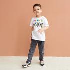 Футболка детская "Friends" Микки Маус, рост 110-116, белый - фото 34992154