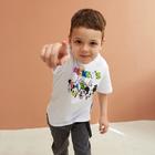 Футболка детская "Friends" Микки Маус, рост 110-116, белый - фото 34992155