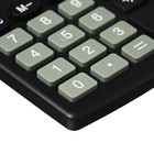 Калькулятор настольный Citizen "SDC-805NR", 8-разрядный, 105 х 120 х 21 мм, двойное питание, компактный, чёрный - фото 9538831
