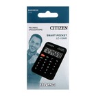 Калькулятор карманный Citizen "LC-110NR", 8-разрядный, 58 х 88 х 11 мм, питание от батарейки, черный - Фото 5