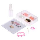 Аквамозаика Украшения, браслет и кольцо «Цветочки», в пакете - фото 24350729